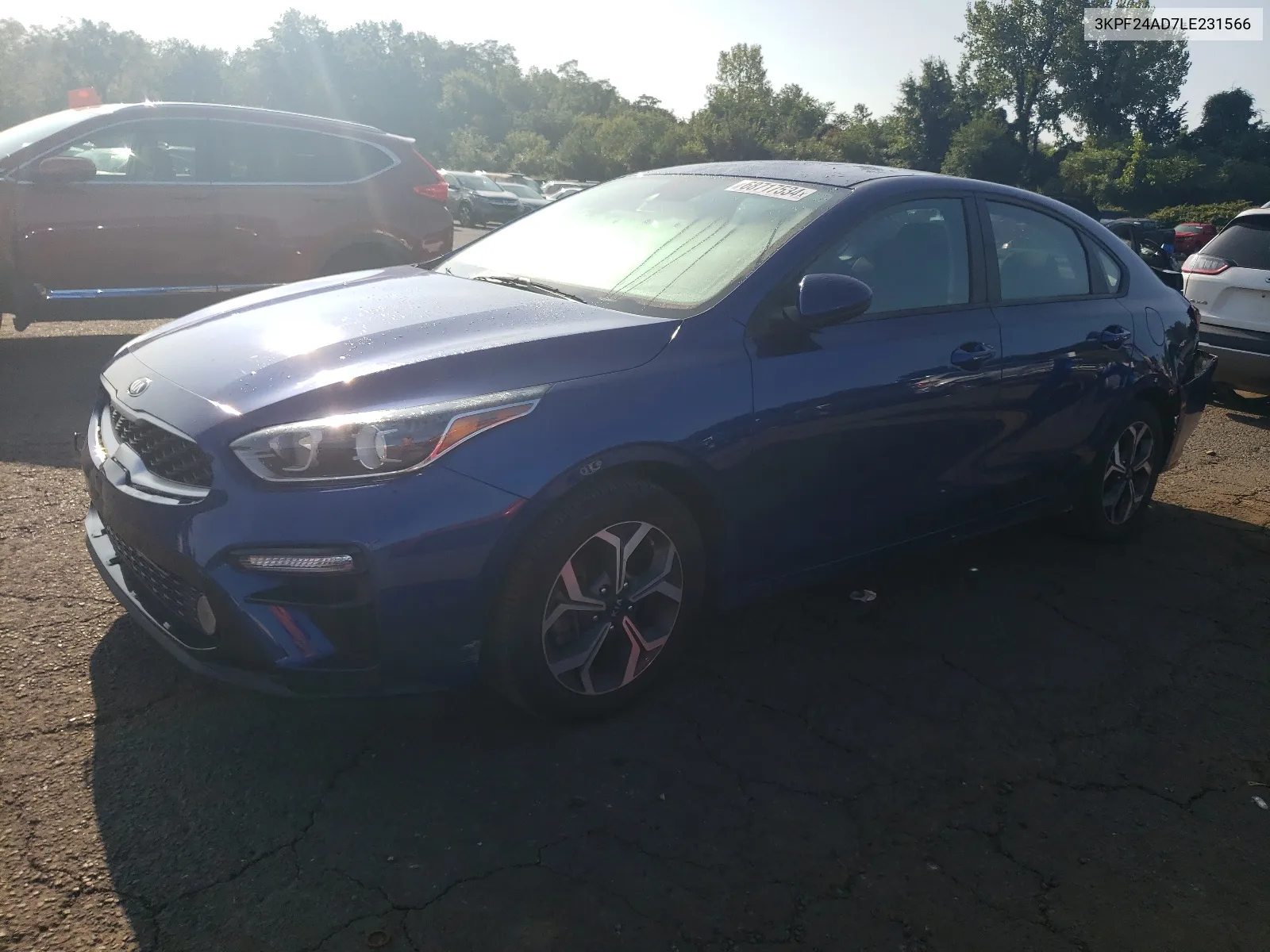 2020 Kia Forte Fe VIN: 3KPF24AD7LE231566 Lot: 68717534