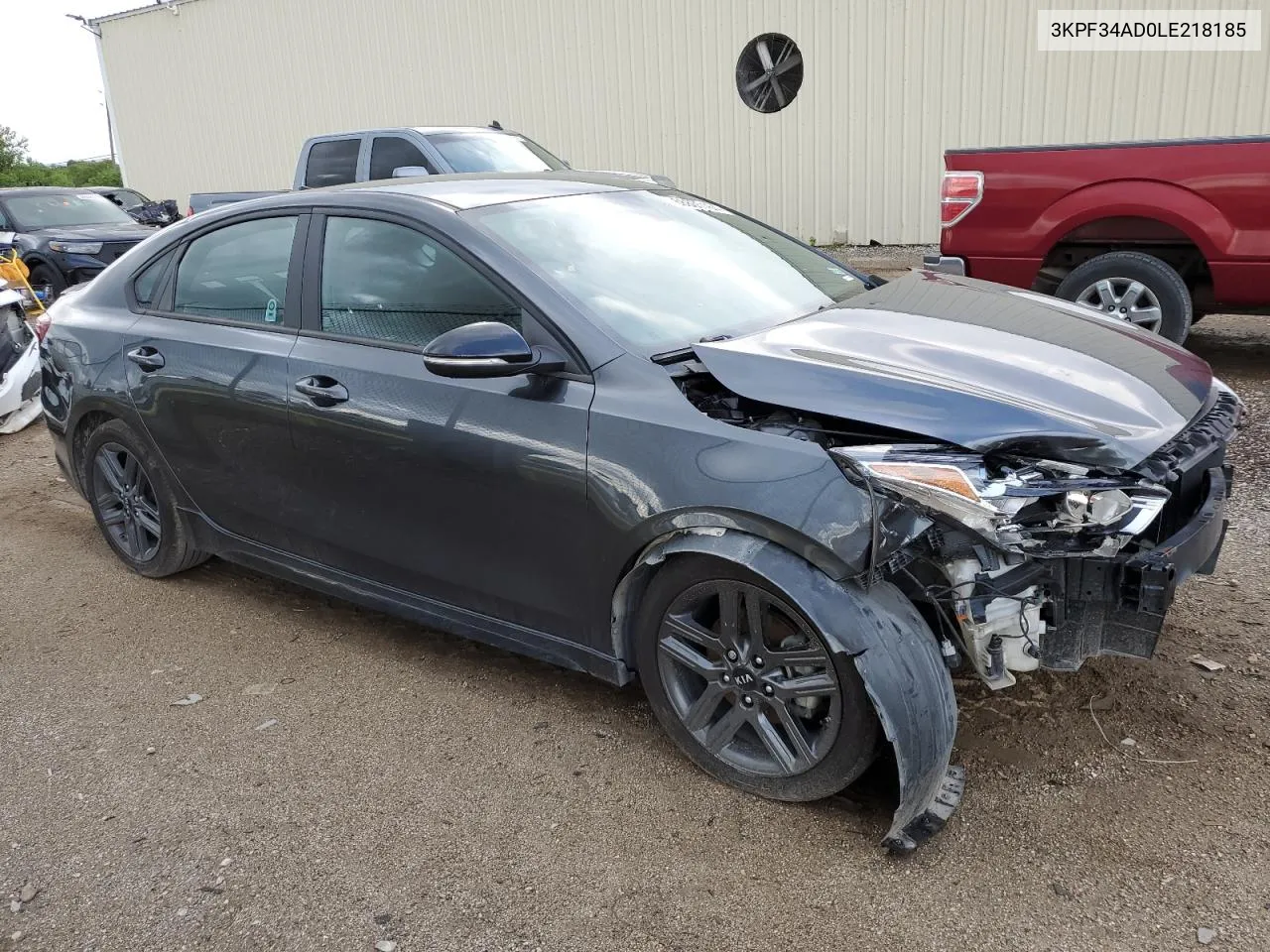 3KPF34AD0LE218185 2020 Kia Forte Gt Line