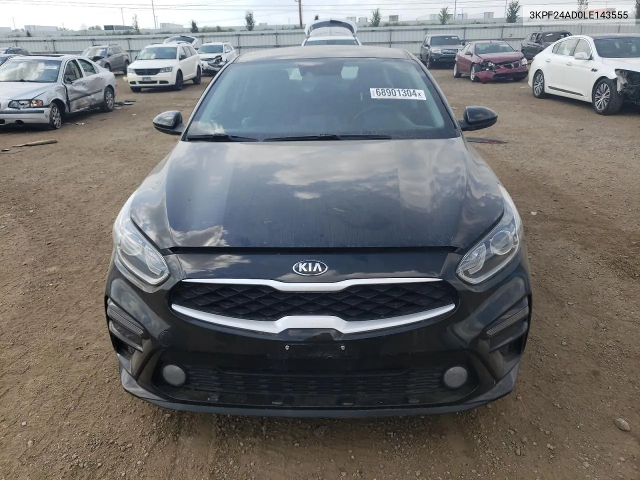 2020 Kia Forte Fe VIN: 3KPF24AD0LE143555 Lot: 68901304