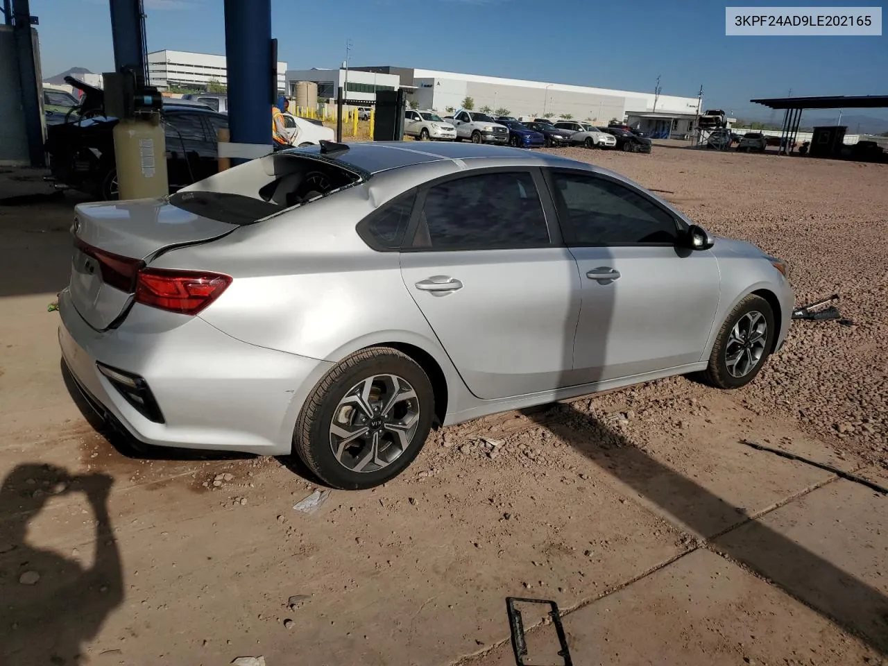 2020 Kia Forte Fe VIN: 3KPF24AD9LE202165 Lot: 68921874