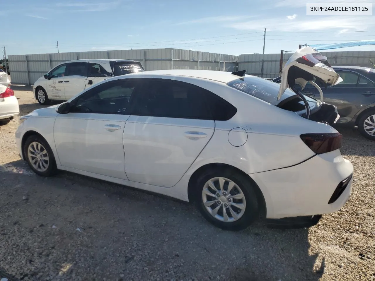 2020 Kia Forte Fe VIN: 3KPF24AD0LE181125 Lot: 69081854