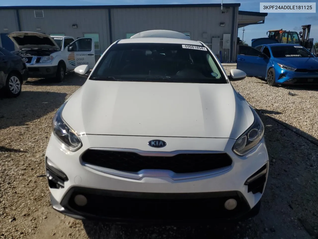 2020 Kia Forte Fe VIN: 3KPF24AD0LE181125 Lot: 69081854