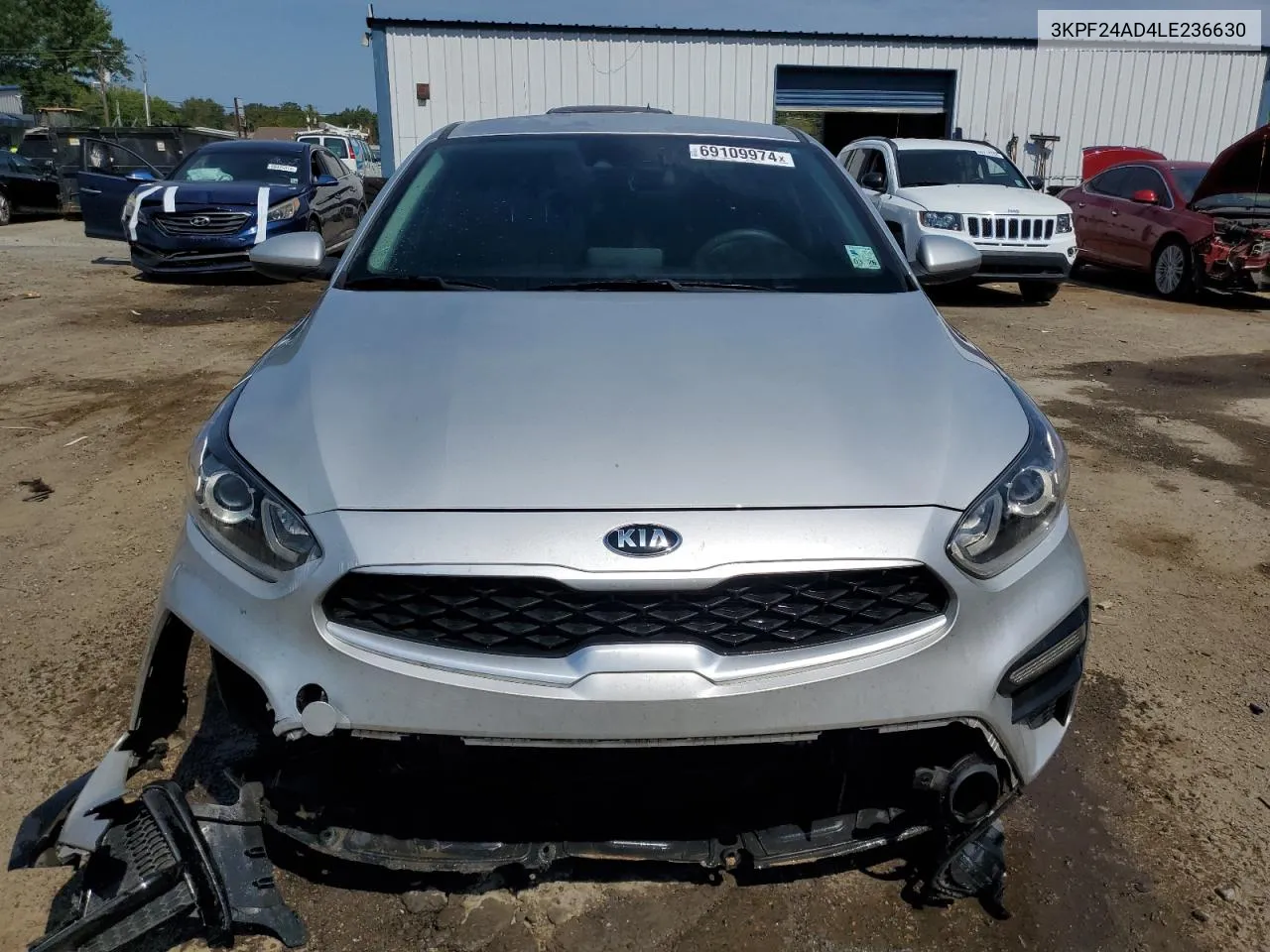 2020 Kia Forte Fe VIN: 3KPF24AD4LE236630 Lot: 69109974