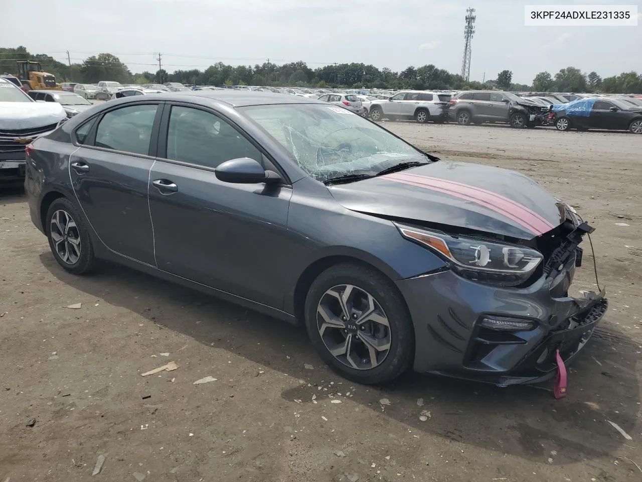 2020 Kia Forte Fe VIN: 3KPF24ADXLE231335 Lot: 69192754