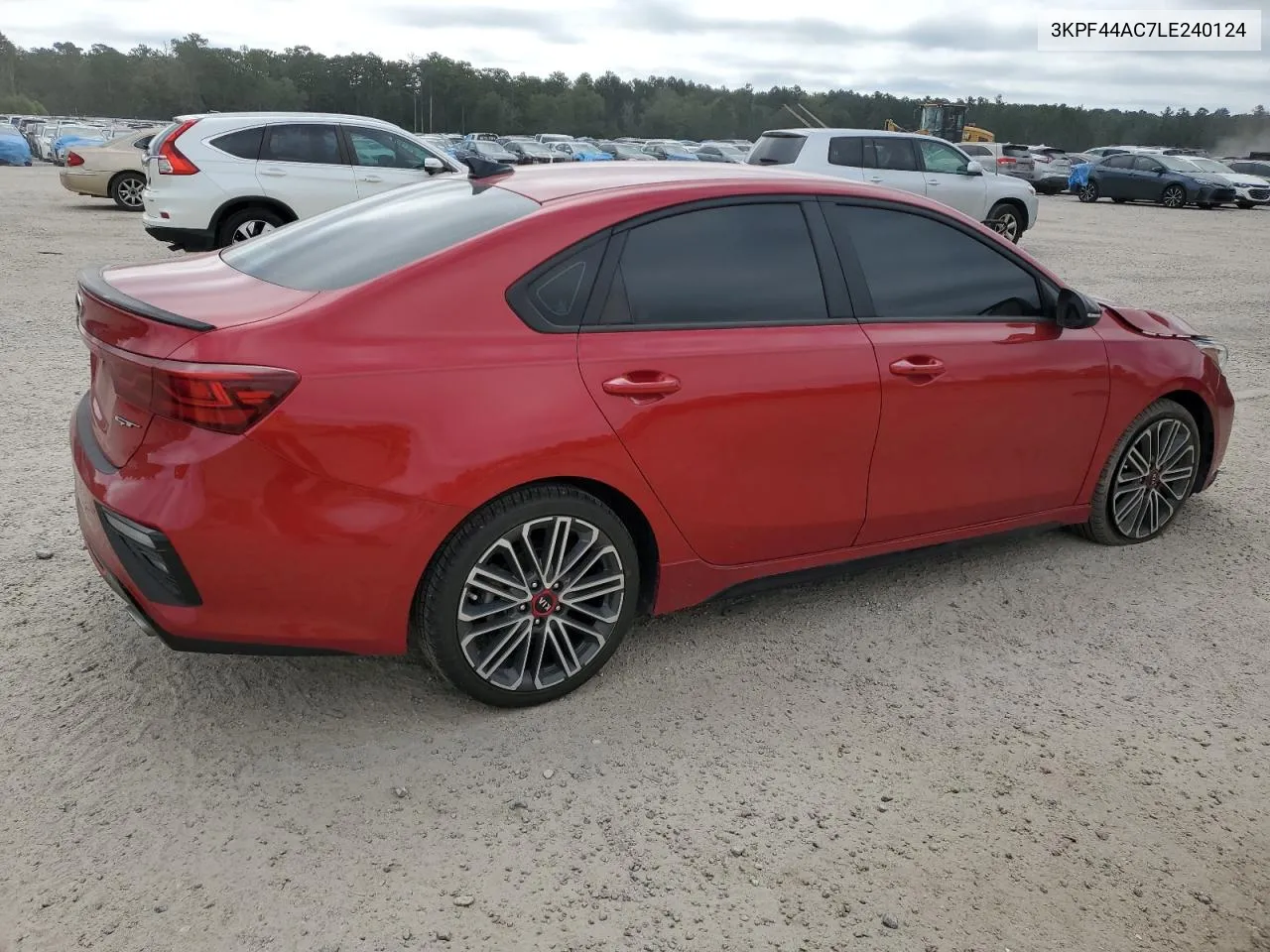 2020 Kia Forte Gt VIN: 3KPF44AC7LE240124 Lot: 69385764