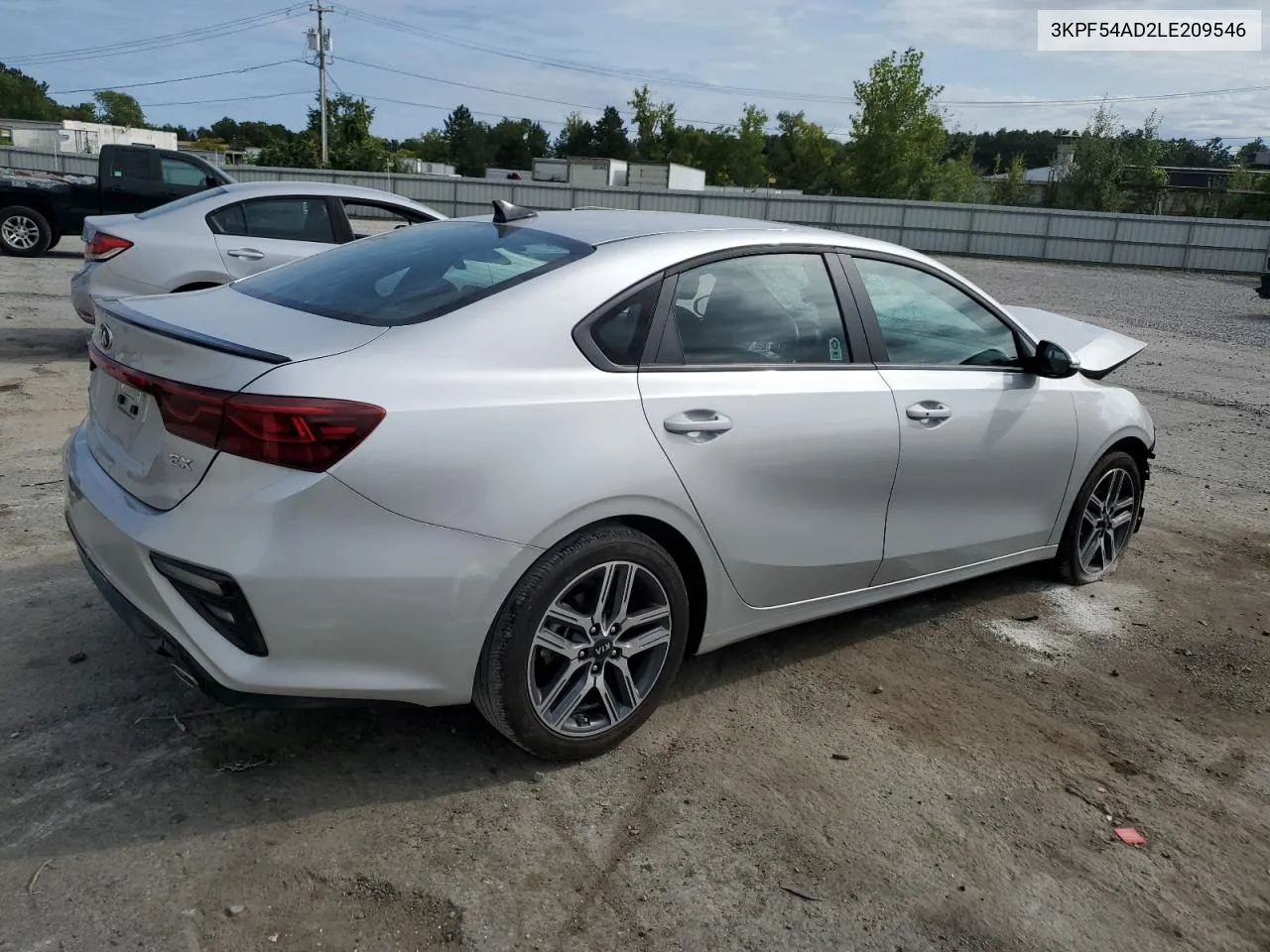 3KPF54AD2LE209546 2020 Kia Forte Ex