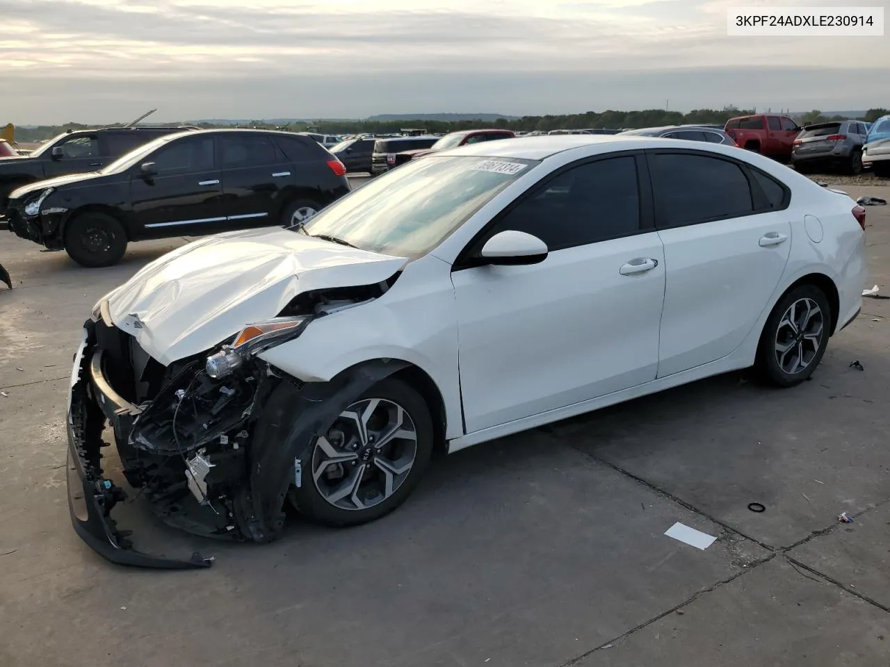 2020 Kia Forte Fe VIN: 3KPF24ADXLE230914 Lot: 69671314