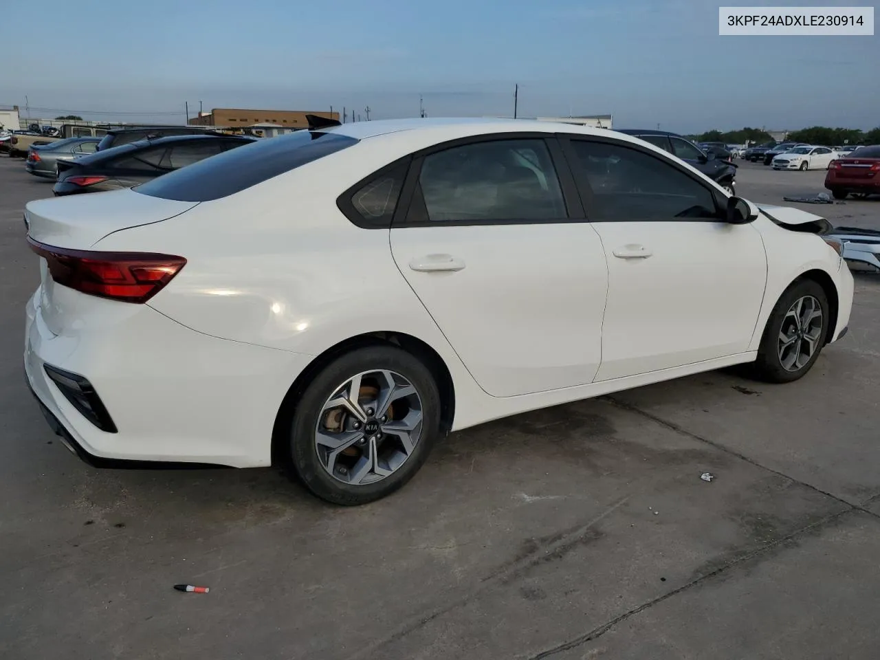 2020 Kia Forte Fe VIN: 3KPF24ADXLE230914 Lot: 69671314