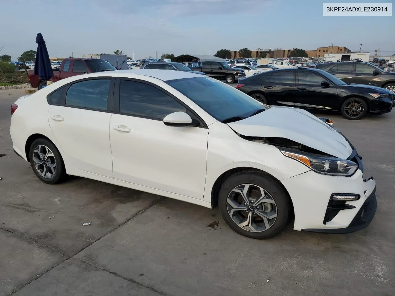 2020 Kia Forte Fe VIN: 3KPF24ADXLE230914 Lot: 69671314