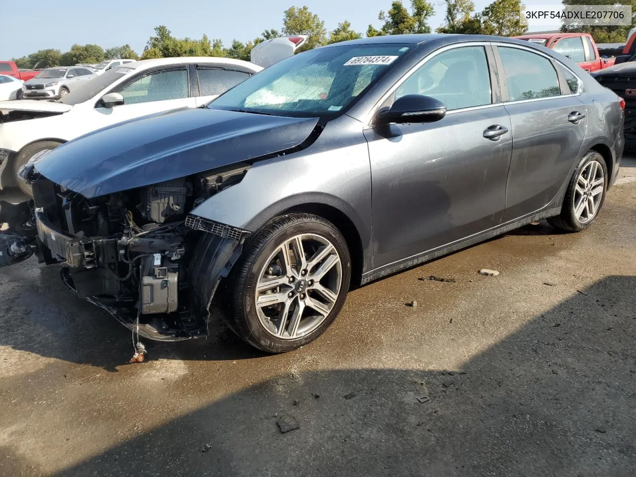 3KPF54ADXLE207706 2020 Kia Forte Ex