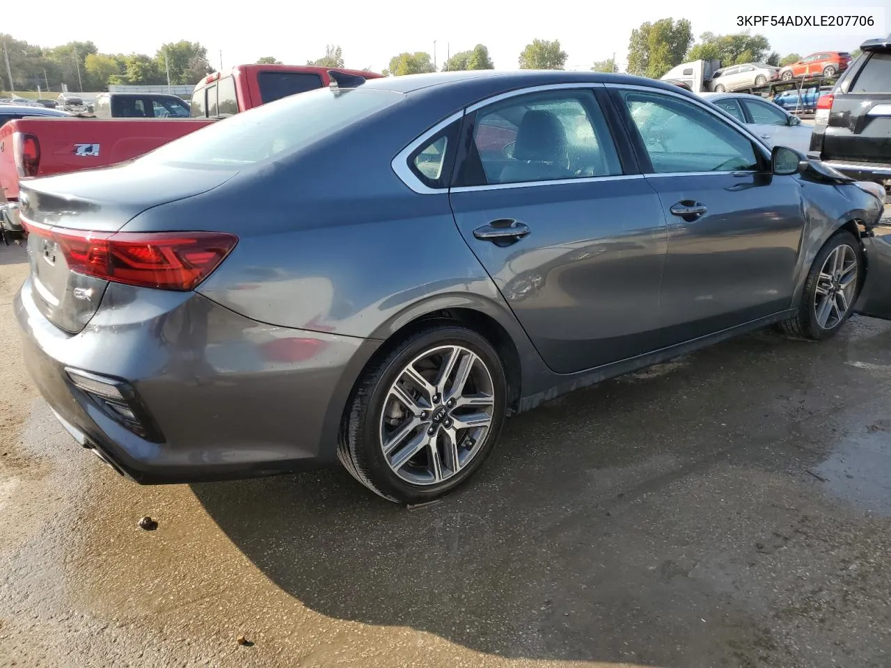 2020 Kia Forte Ex VIN: 3KPF54ADXLE207706 Lot: 69784374