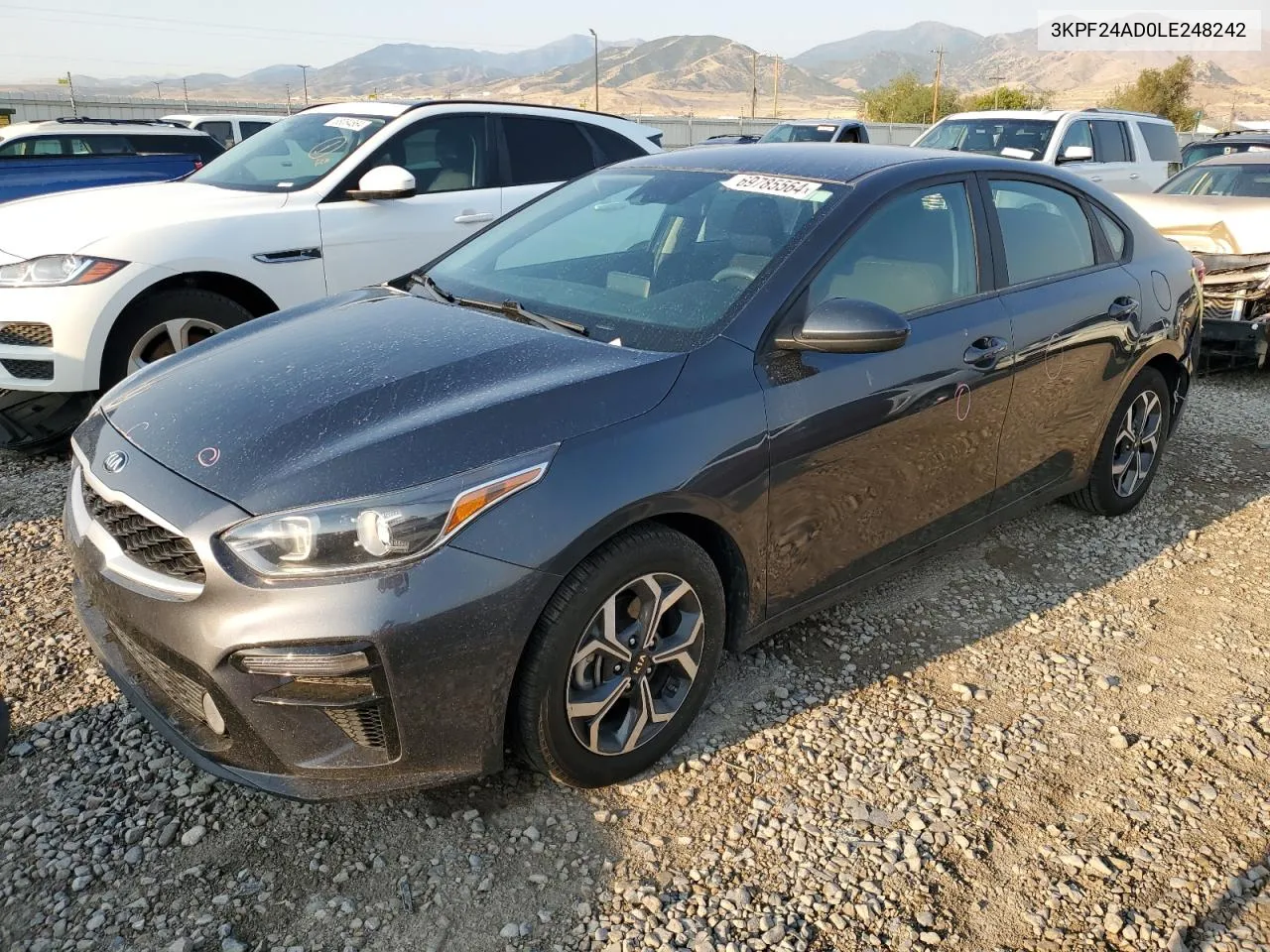 2020 Kia Forte Fe VIN: 3KPF24AD0LE248242 Lot: 69785564