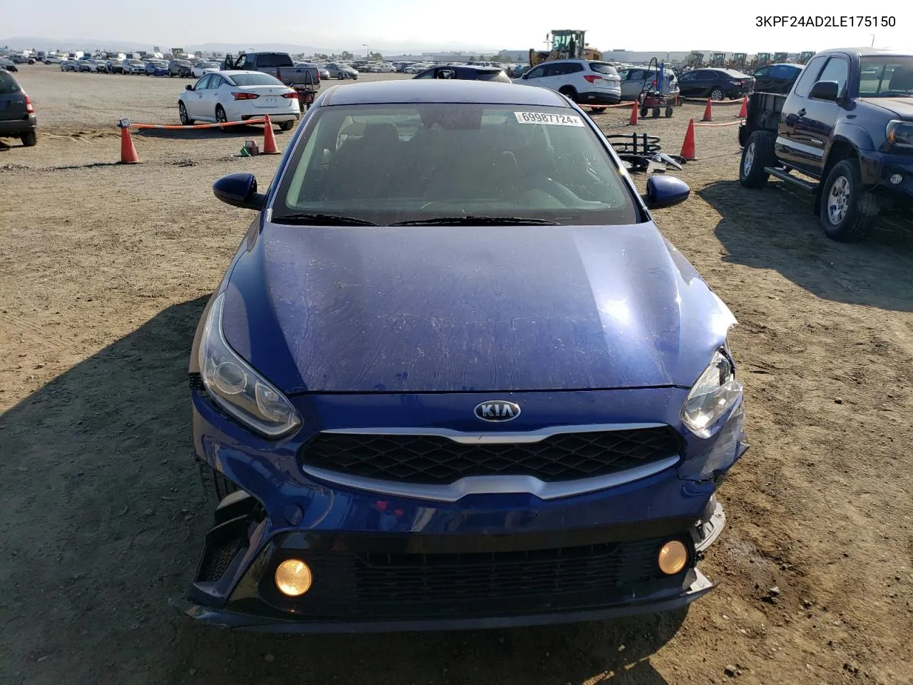 2020 Kia Forte Fe VIN: 3KPF24AD2LE175150 Lot: 69987724