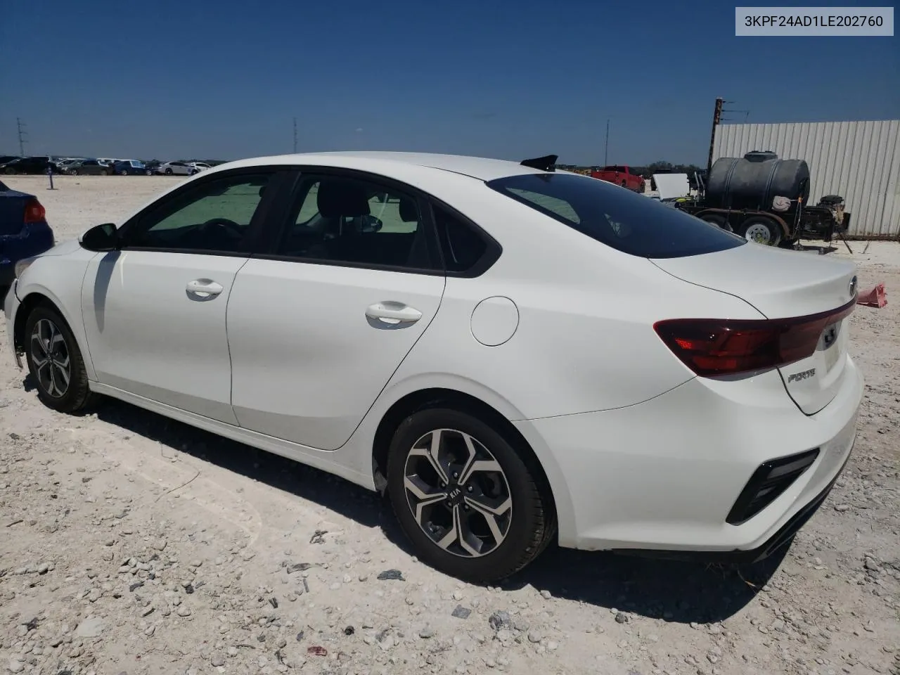 2020 Kia Forte Fe VIN: 3KPF24AD1LE202760 Lot: 70316584