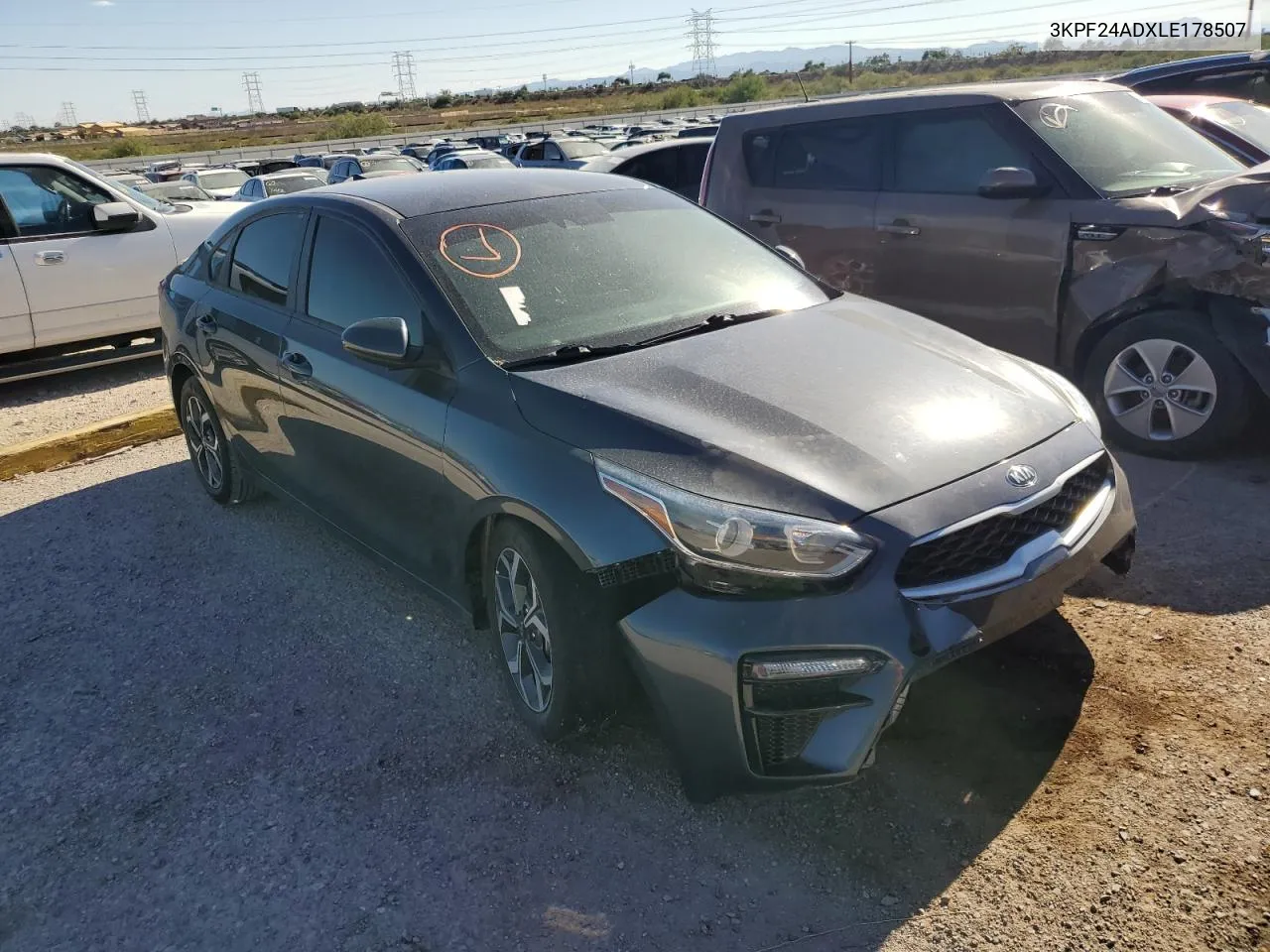 2020 Kia Forte Fe VIN: 3KPF24ADXLE178507 Lot: 70321564