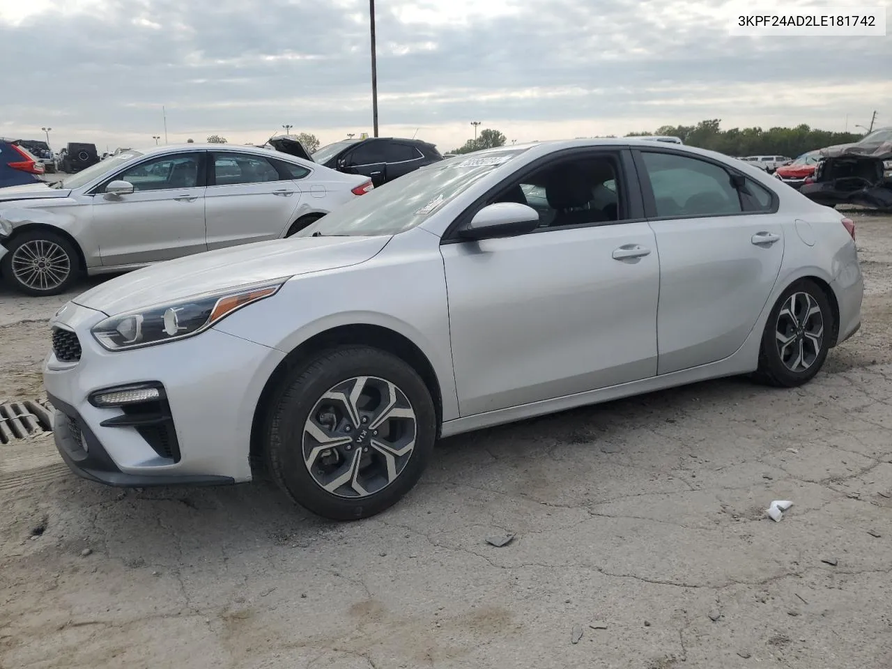 2020 Kia Forte Fe VIN: 3KPF24AD2LE181742 Lot: 70395024