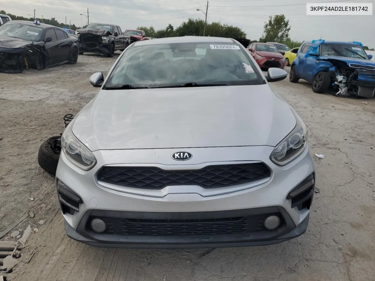 2020 Kia Forte Fe VIN: 3KPF24AD2LE181742 Lot: 70395024