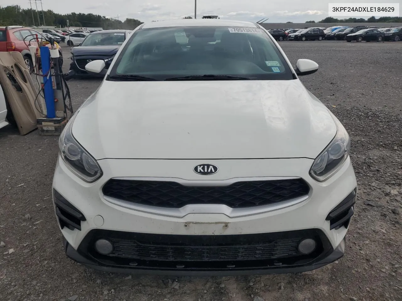 2020 Kia Forte Fe VIN: 3KPF24ADXLE184629 Lot: 70513814