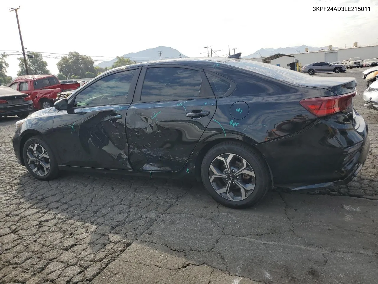 2020 Kia Forte Fe VIN: 3KPF24AD3LE215011 Lot: 70650714