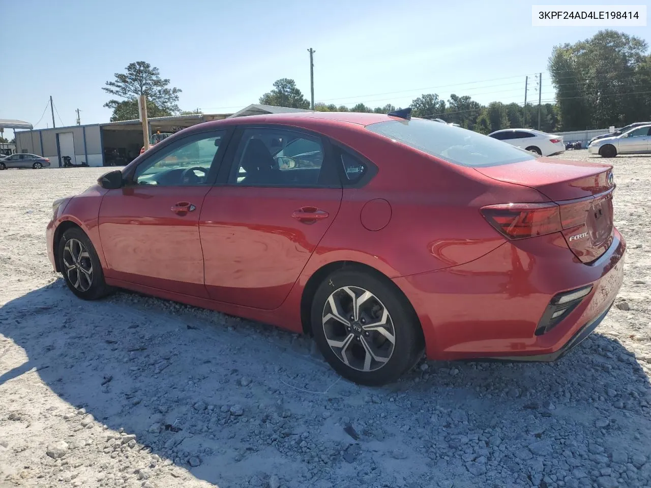 2020 Kia Forte Fe VIN: 3KPF24AD4LE198414 Lot: 70687584