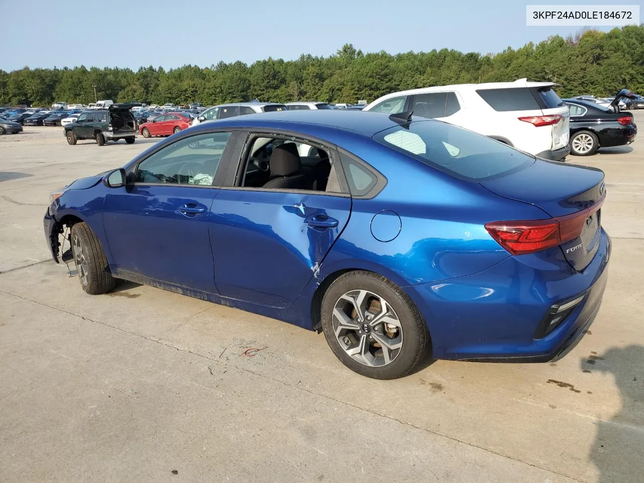 3KPF24AD0LE184672 2020 Kia Forte Fe