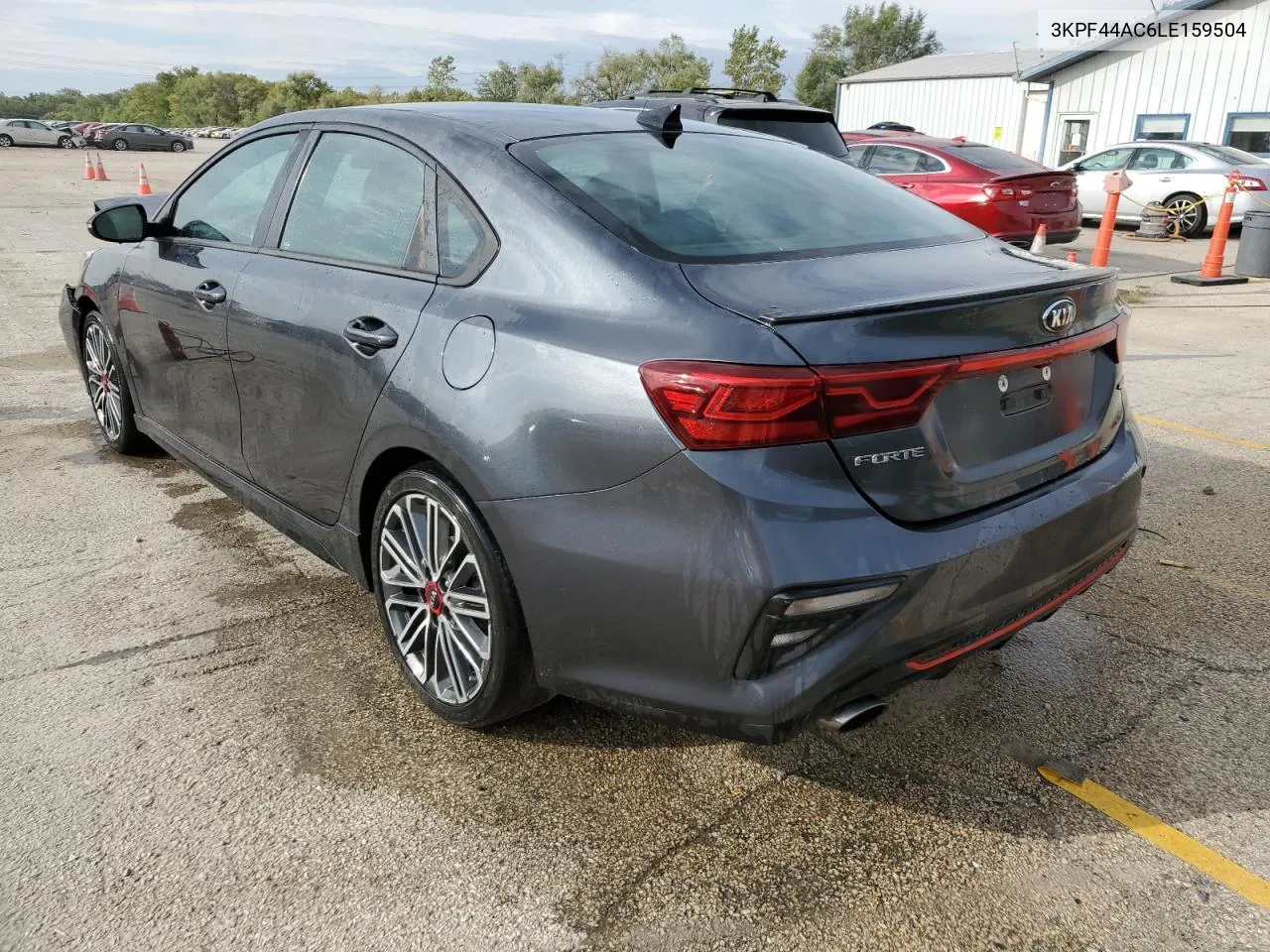 2020 Kia Forte Gt VIN: 3KPF44AC6LE159504 Lot: 70868824