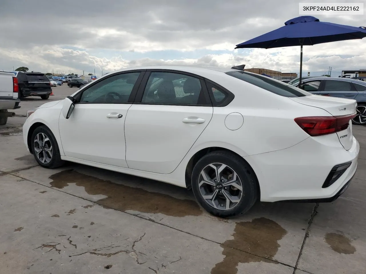 2020 Kia Forte Fe VIN: 3KPF24AD4LE222162 Lot: 70994394