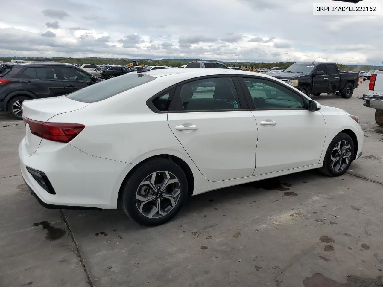 2020 Kia Forte Fe VIN: 3KPF24AD4LE222162 Lot: 70994394