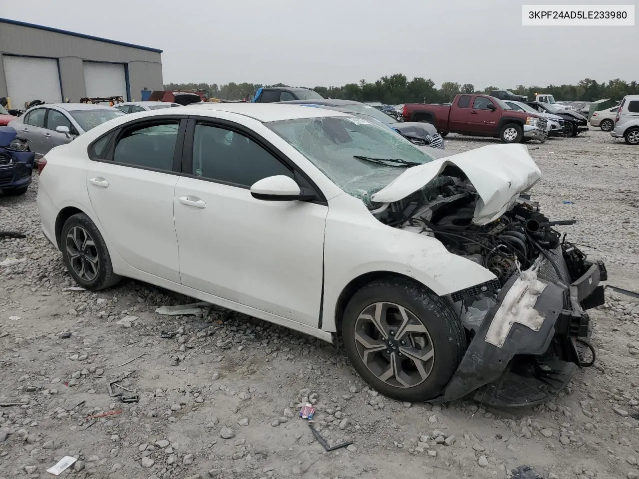 2020 Kia Forte Fe VIN: 3KPF24AD5LE233980 Lot: 70997344