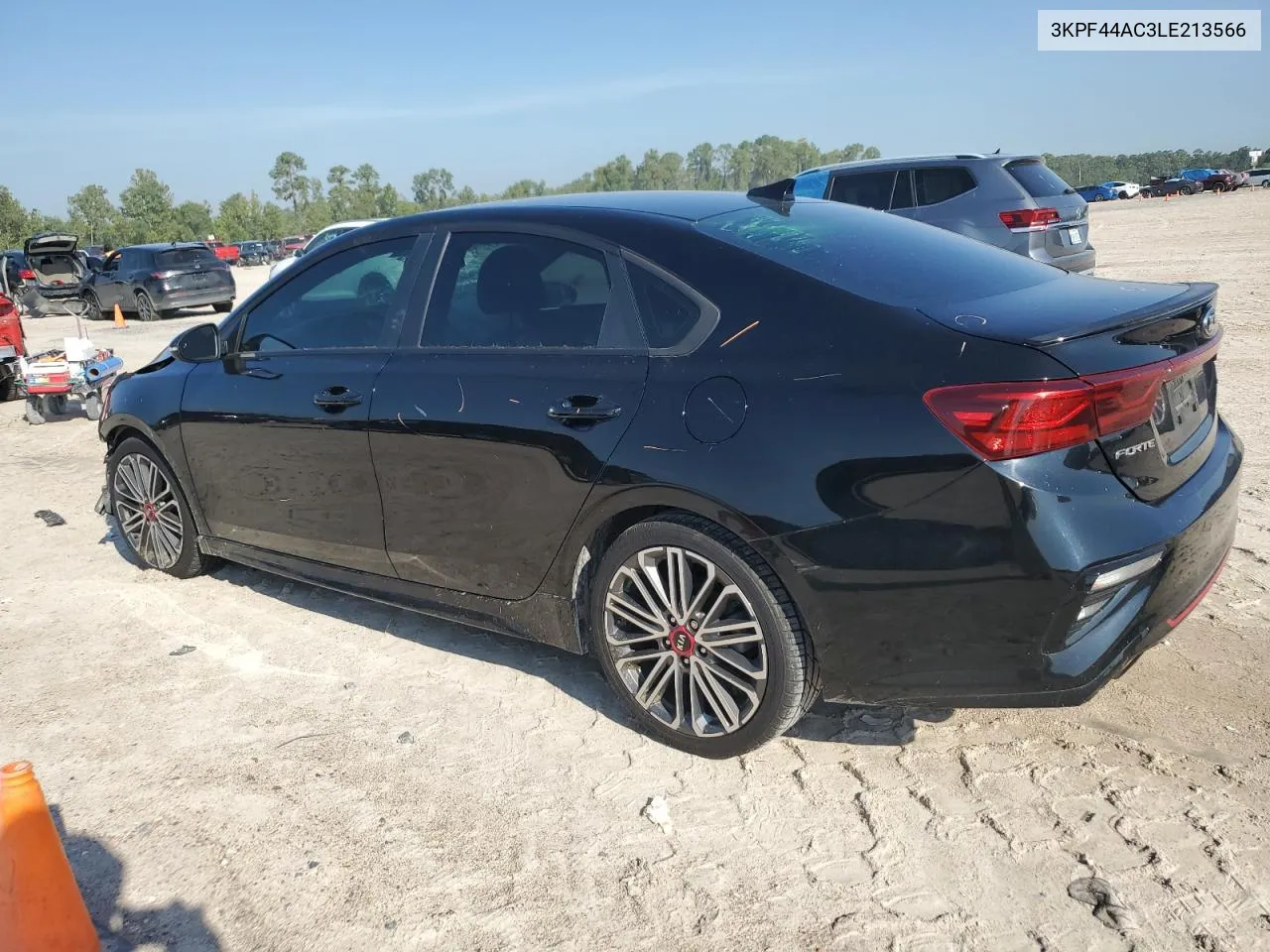 2020 Kia Forte Gt VIN: 3KPF44AC3LE213566 Lot: 71203644