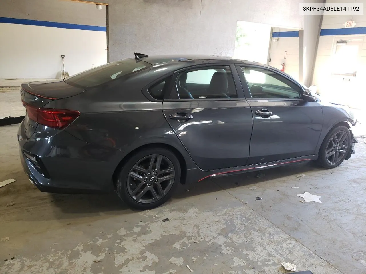 2020 Kia Forte Gt Line VIN: 3KPF34AD6LE141192 Lot: 71236094