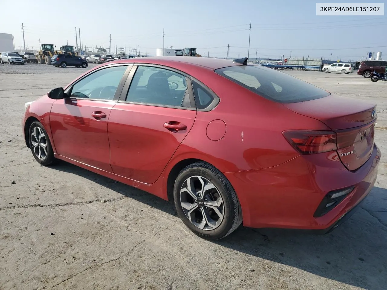 2020 Kia Forte Fe VIN: 3KPF24AD6LE151207 Lot: 71484884