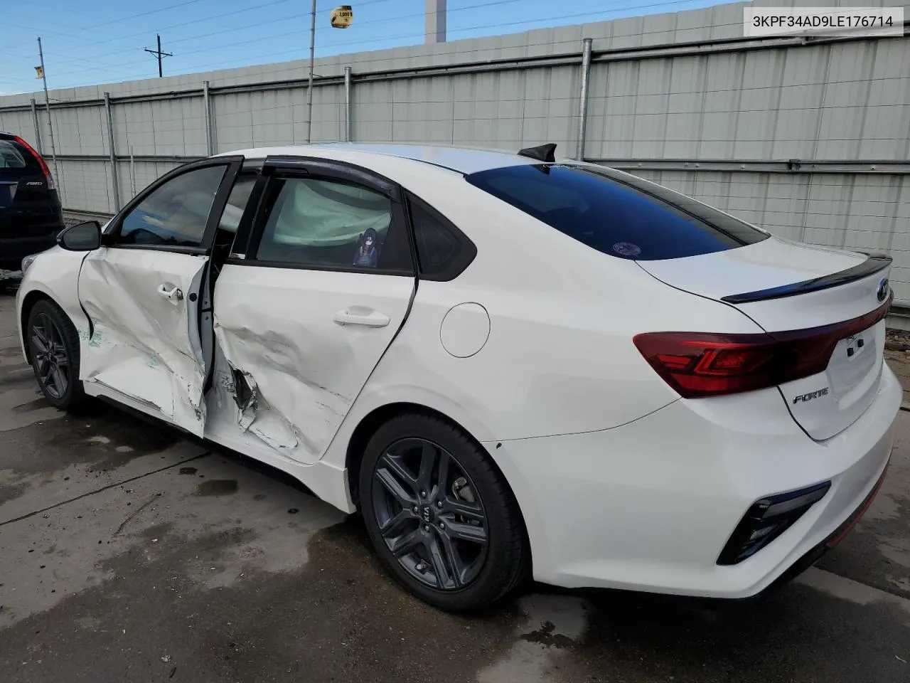 2020 Kia Forte Gt Line VIN: 3KPF34AD9LE176714 Lot: 71562934