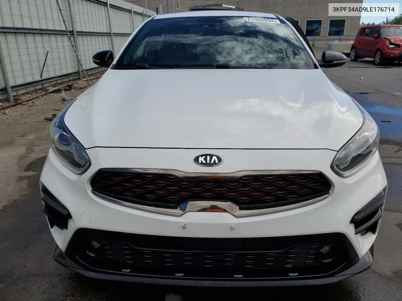 2020 Kia Forte Gt Line VIN: 3KPF34AD9LE176714 Lot: 71562934