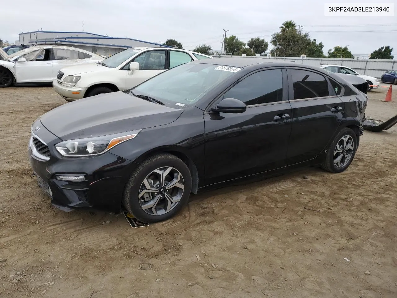 2020 Kia Forte Fe VIN: 3KPF24AD3LE213940 Lot: 71678054