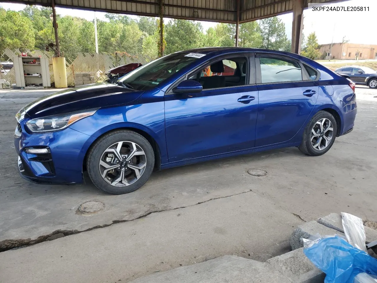 2020 Kia Forte Fe VIN: 3KPF24AD7LE205811 Lot: 72031444