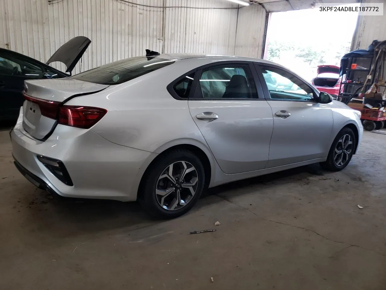 2020 Kia Forte Fe VIN: 3KPF24AD8LE187772 Lot: 72067254