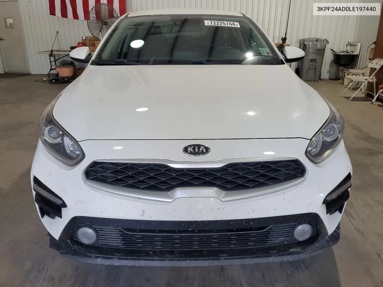 2020 Kia Forte Fe VIN: 3KPF24AD0LE197440 Lot: 72225744