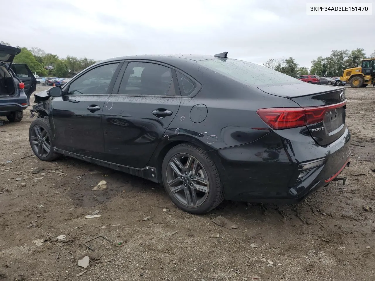 3KPF34AD3LE151470 2020 Kia Forte Gt Line