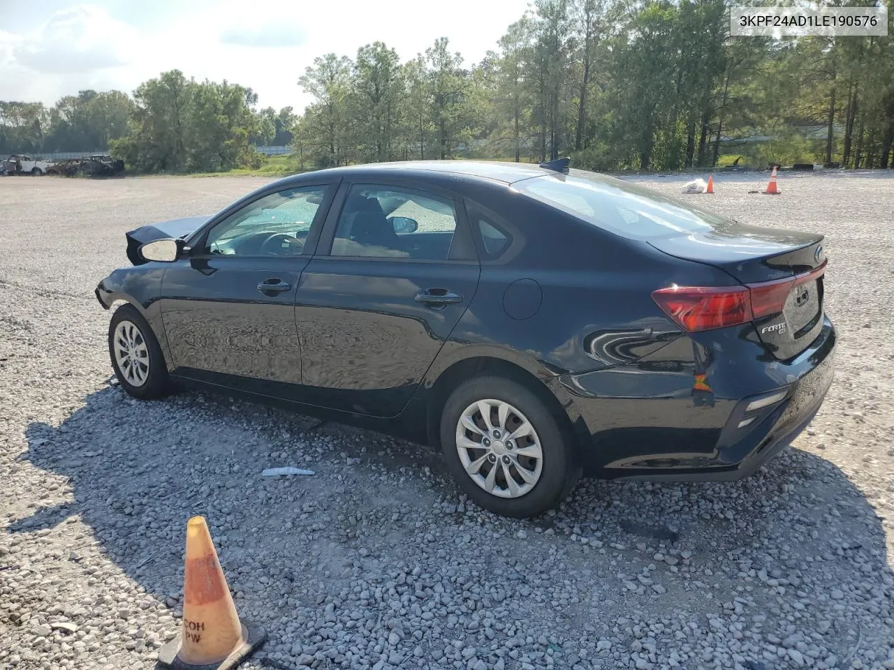 2020 Kia Forte Fe VIN: 3KPF24AD1LE190576 Lot: 72613484