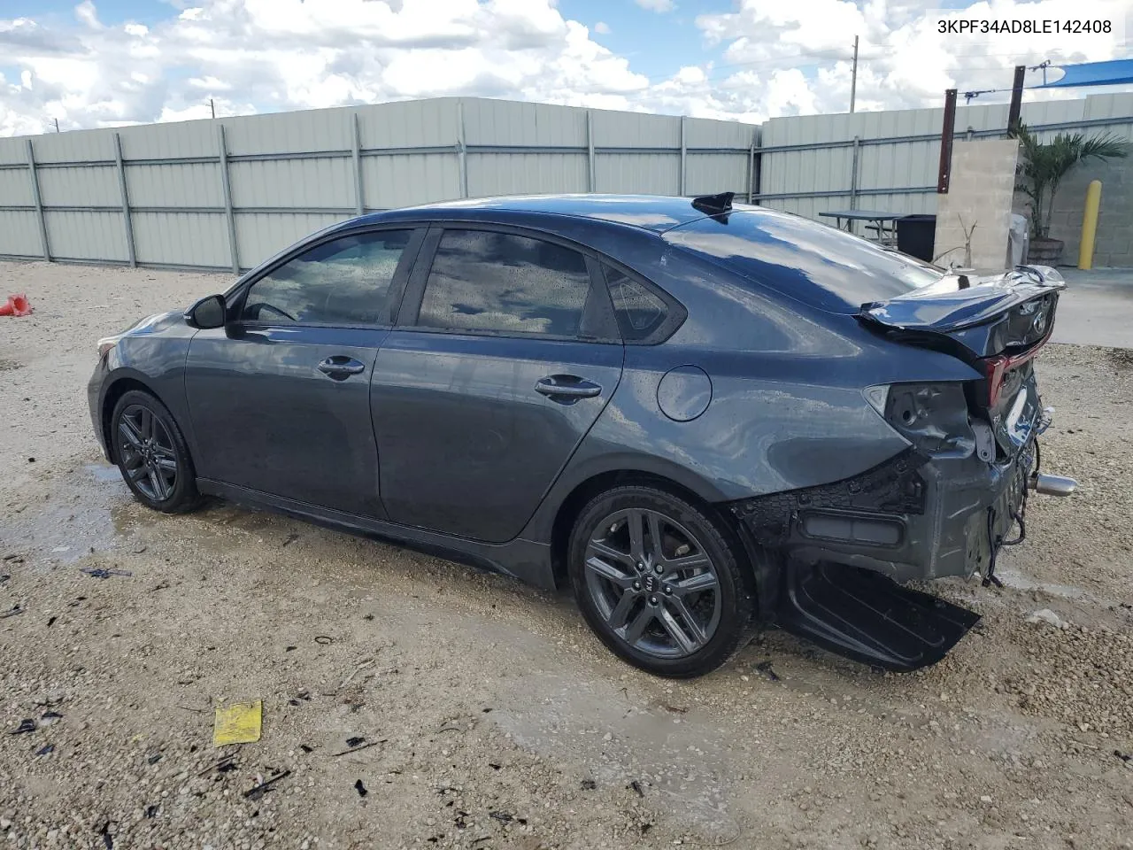 2020 Kia Forte Gt Line VIN: 3KPF34AD8LE142408 Lot: 72695144