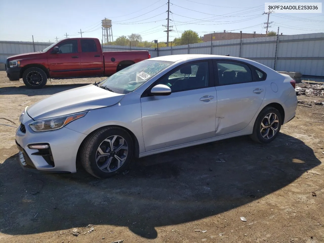 2020 Kia Forte Fe VIN: 3KPF24AD0LE253036 Lot: 72698564