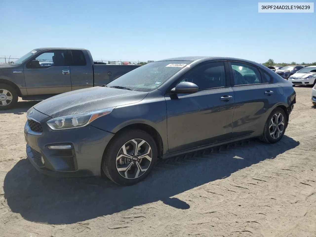 2020 Kia Forte Fe VIN: 3KPF24AD2LE196239 Lot: 72736064