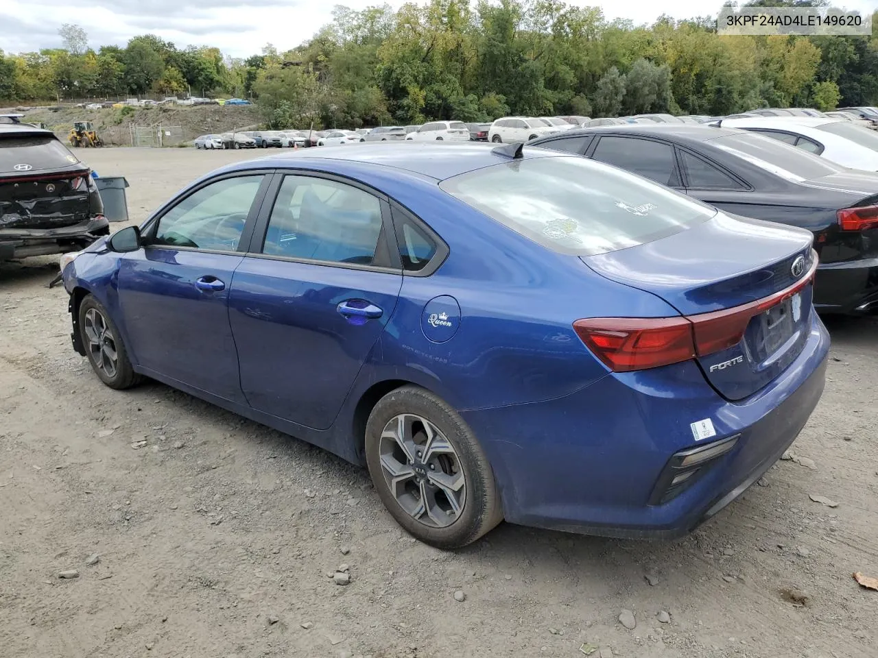 2020 Kia Forte Fe VIN: 3KPF24AD4LE149620 Lot: 72968764