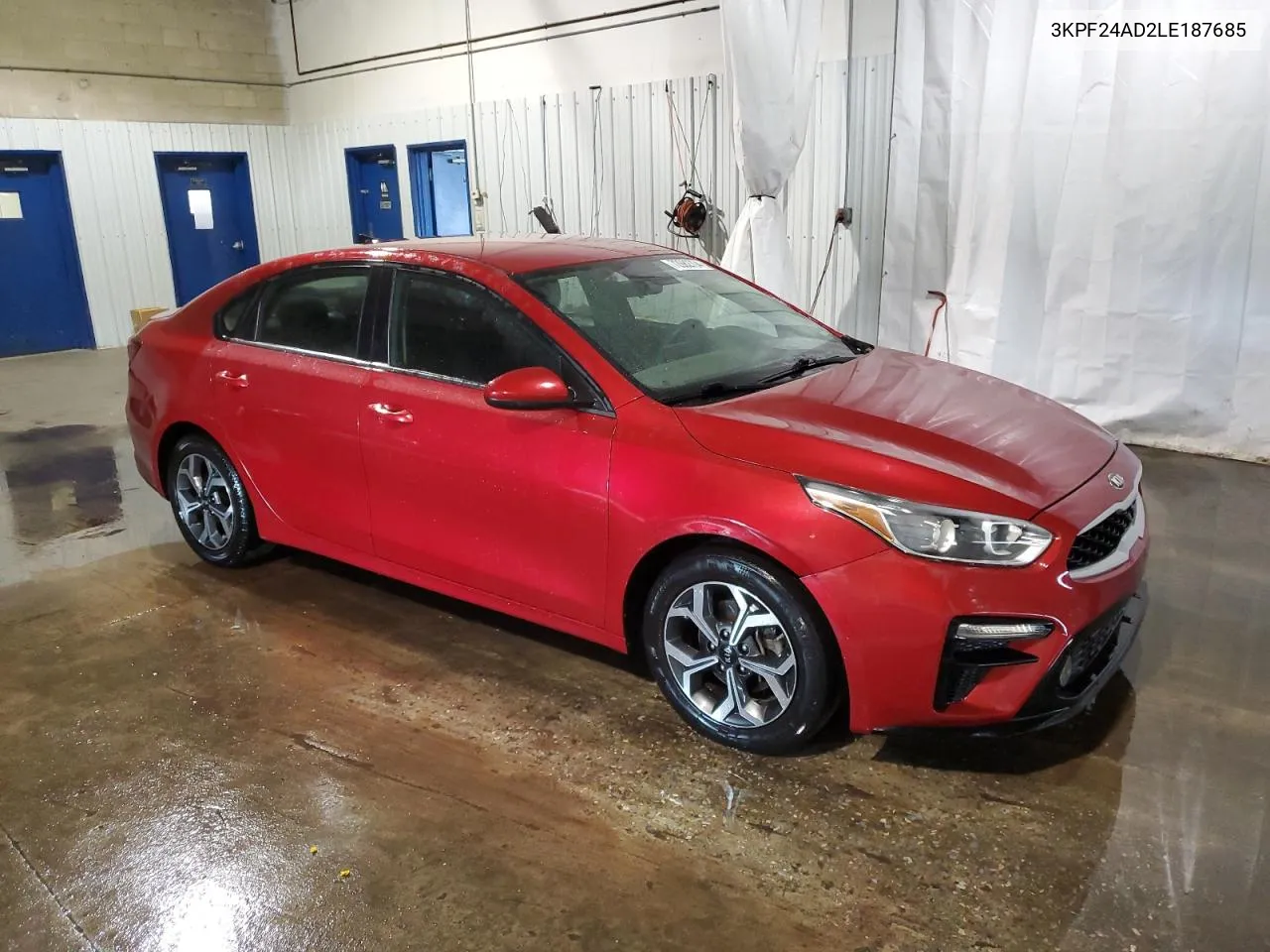 2020 Kia Forte Fe VIN: 3KPF24AD2LE187685 Lot: 72982704