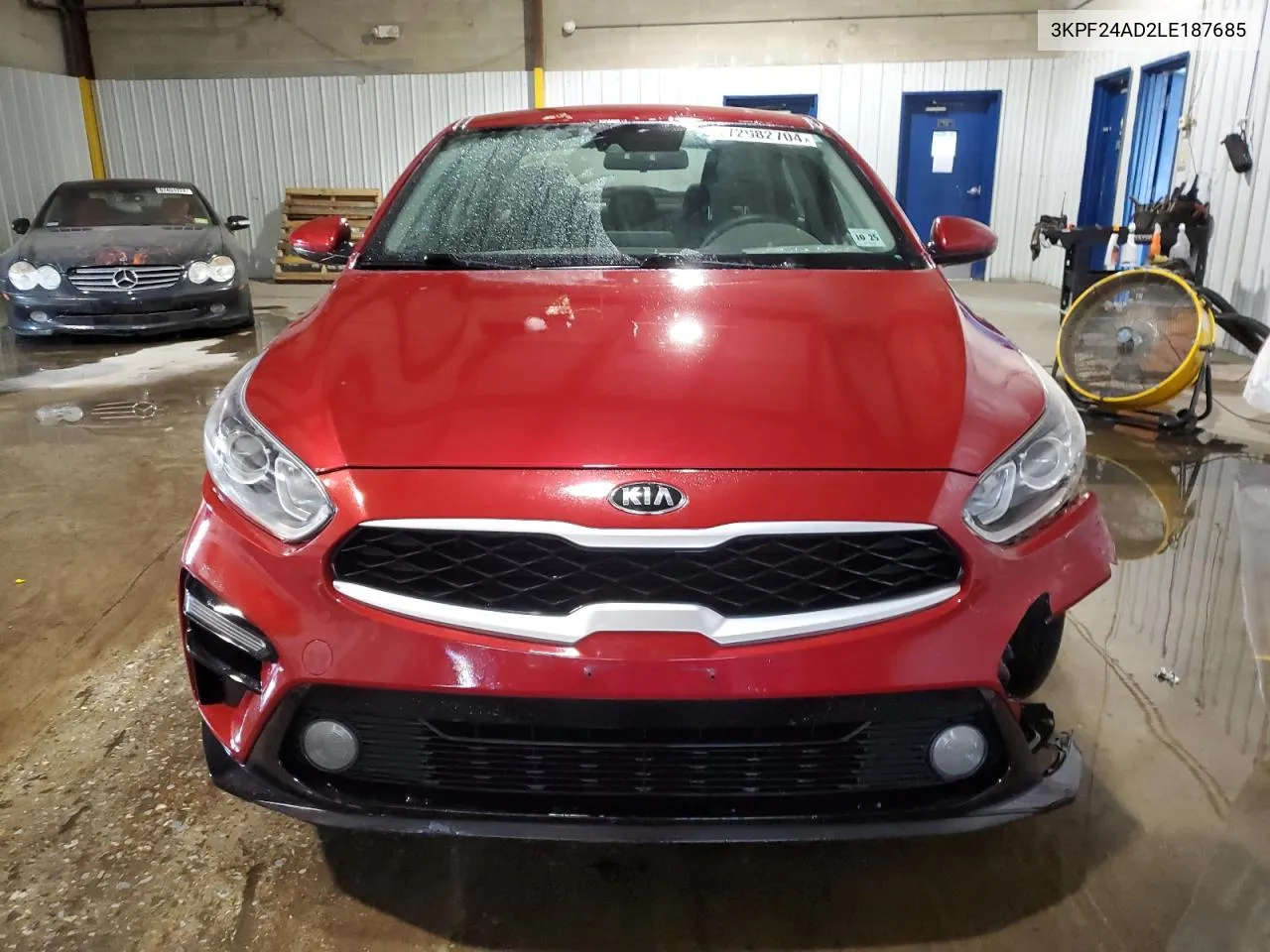 2020 Kia Forte Fe VIN: 3KPF24AD2LE187685 Lot: 72982704