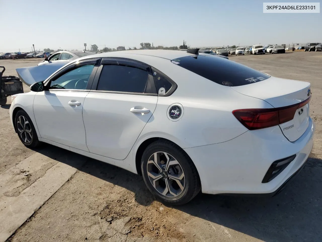 2020 Kia Forte Fe VIN: 3KPF24AD6LE233101 Lot: 73061354