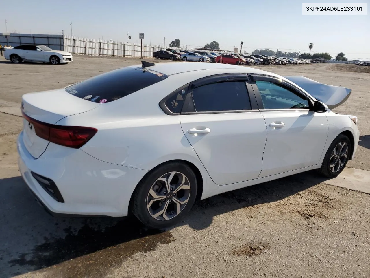 2020 Kia Forte Fe VIN: 3KPF24AD6LE233101 Lot: 73061354