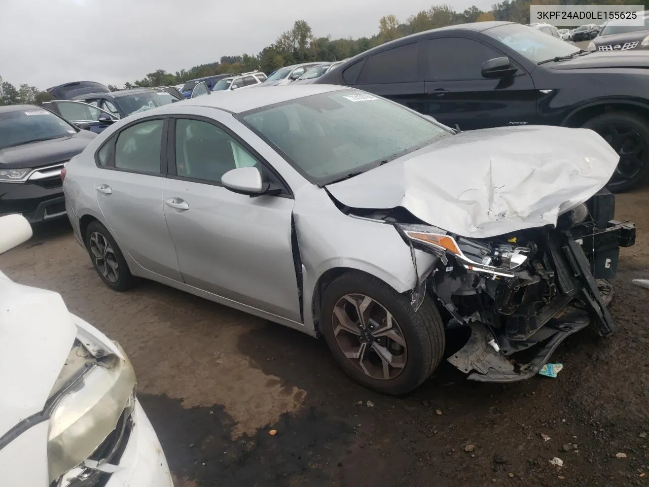 3KPF24AD0LE155625 2020 Kia Forte Fe