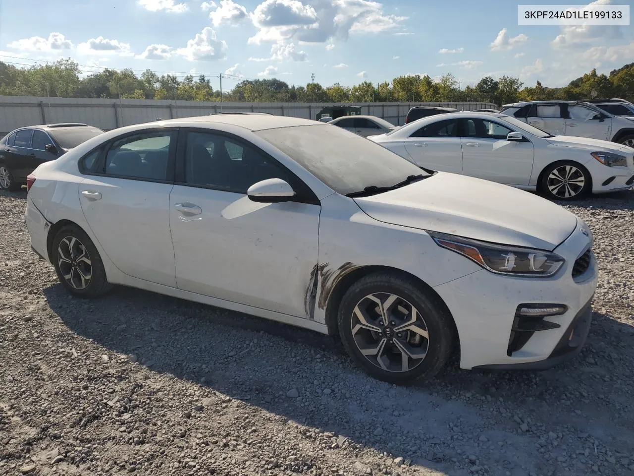 2020 Kia Forte Fe VIN: 3KPF24AD1LE199133 Lot: 73413034